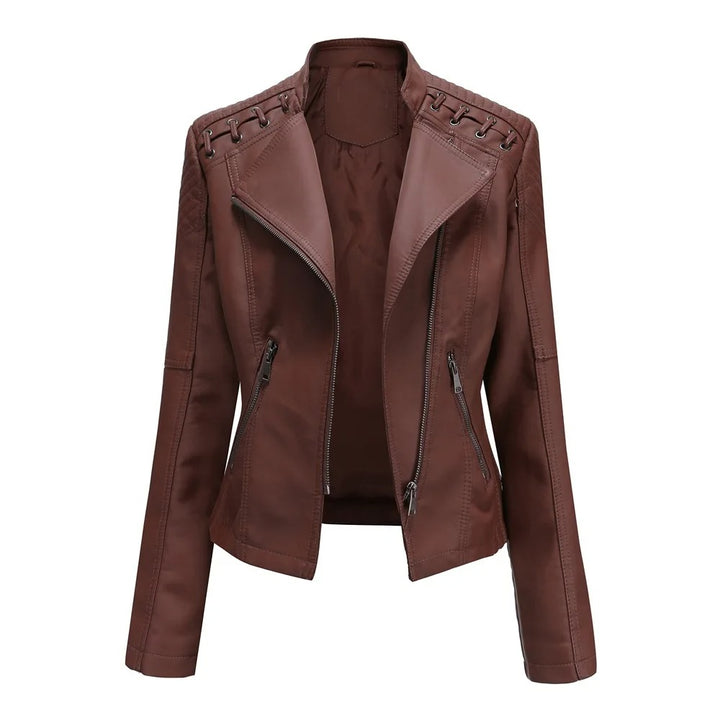 Nova Vegan Leather Biker Jacket