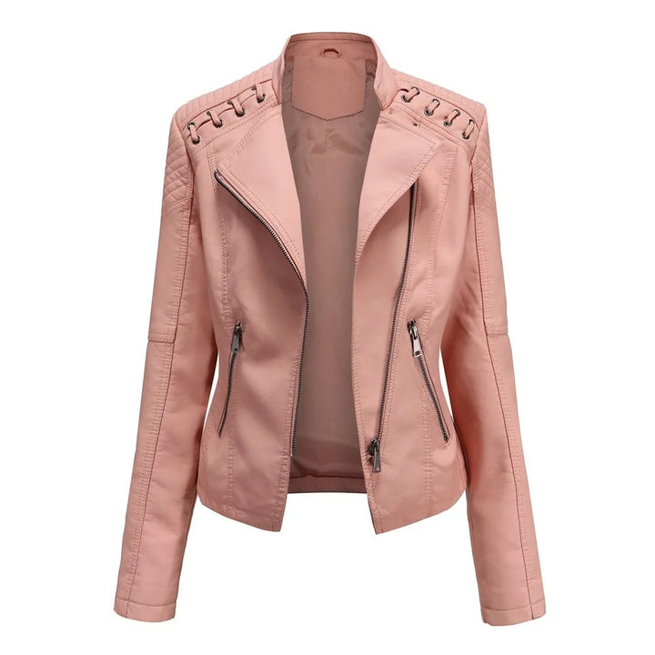 Nova Vegan Leather Biker Jacket