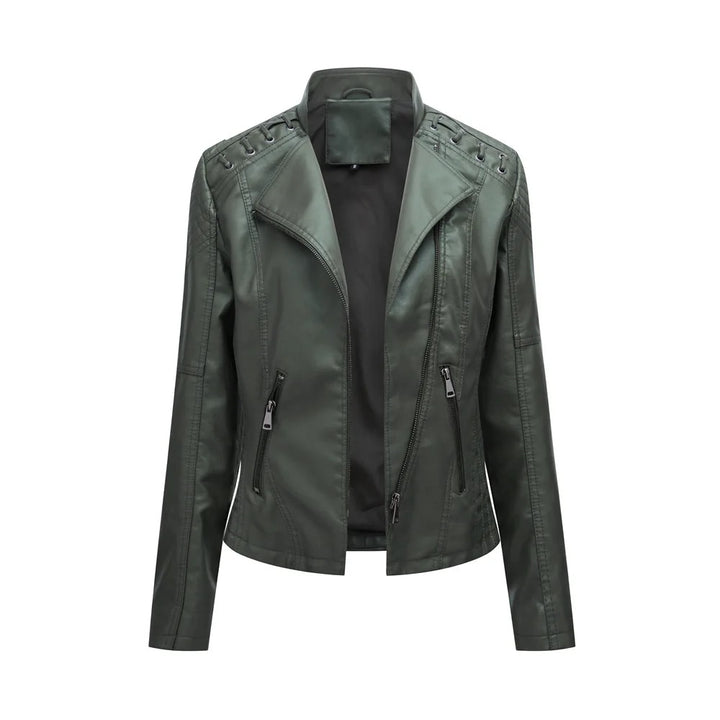 Nova Vegan Leather Biker Jacket