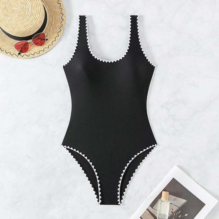 Rayen Contrast One Piece Swimsuit