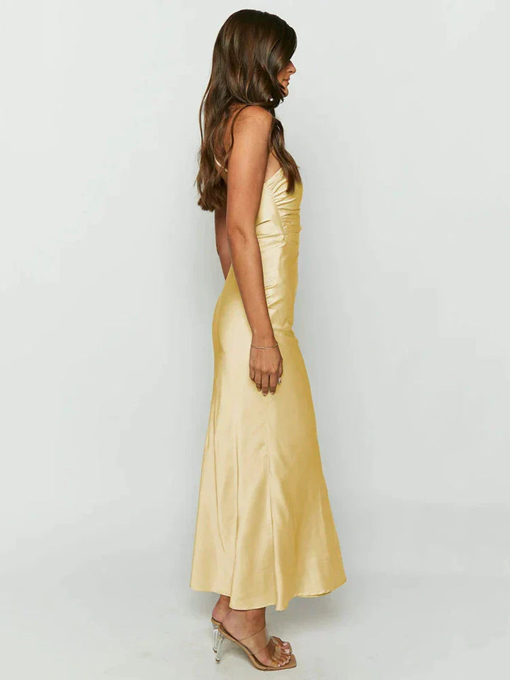 Saskia Backless Maxi Dress