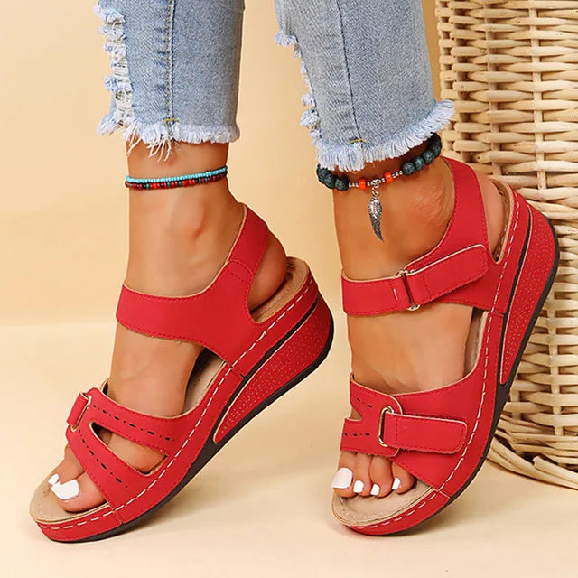 Robyn Velcro Strap Comfort Sandals