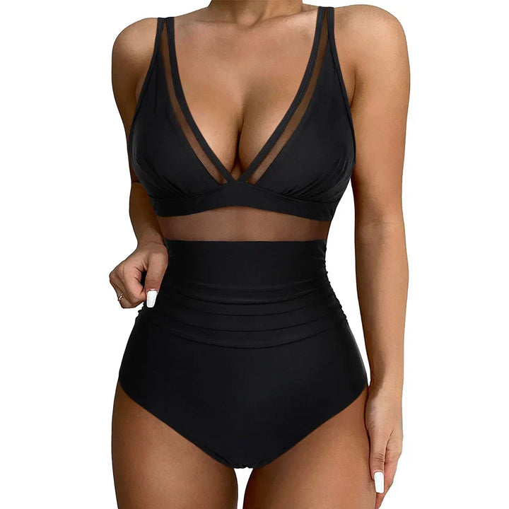 Gracelia Mesh Panel Swimsuit