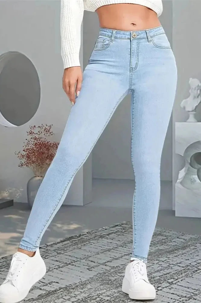 Frankie Ultra Stretch High Waisted Skinny Jeans