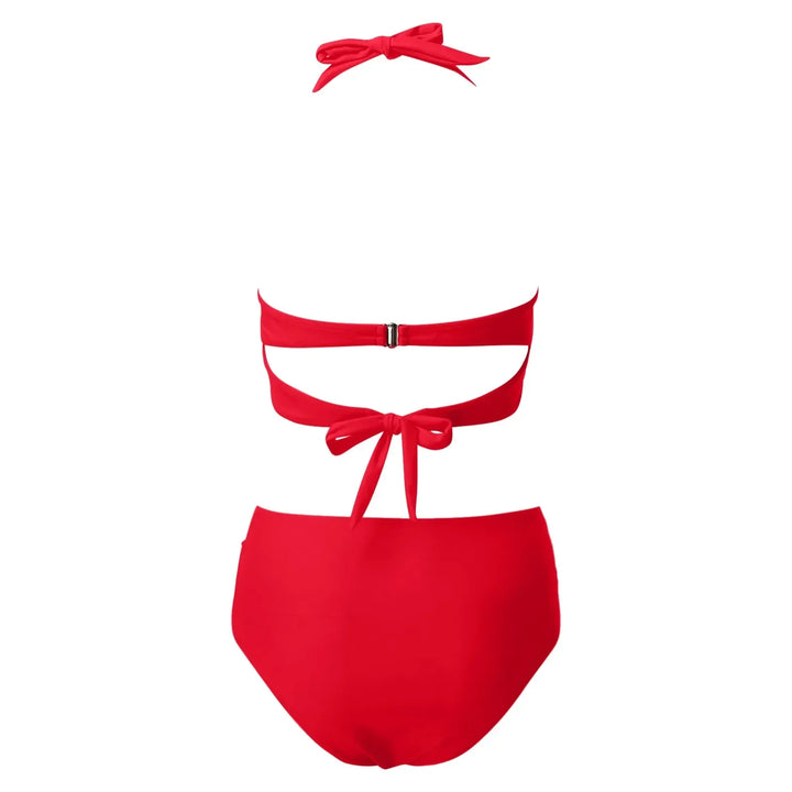 Ceyla High Waisted Tummy Coverage Bikini Set