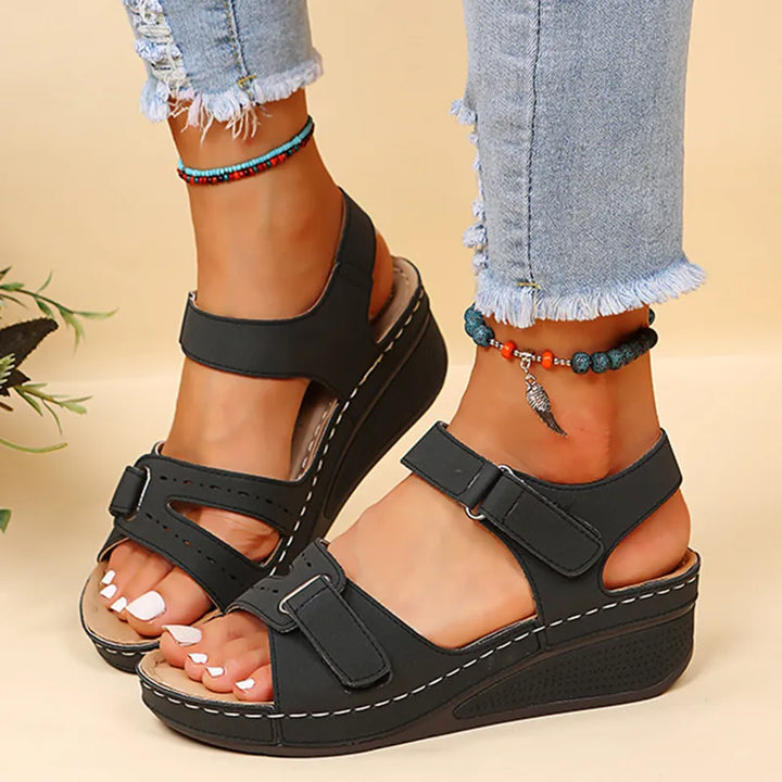 Robyn Velcro Strap Comfort Sandals