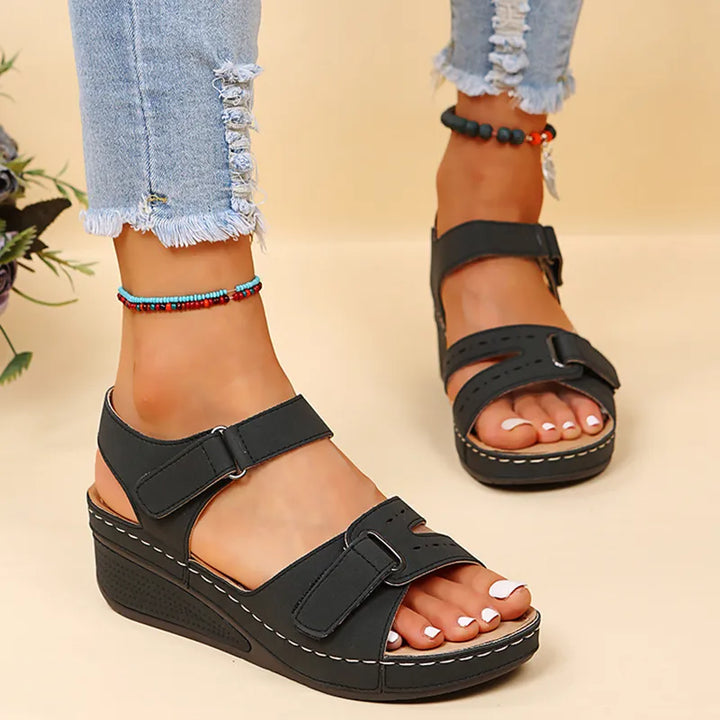 Robyn Velcro Strap Comfort Sandals