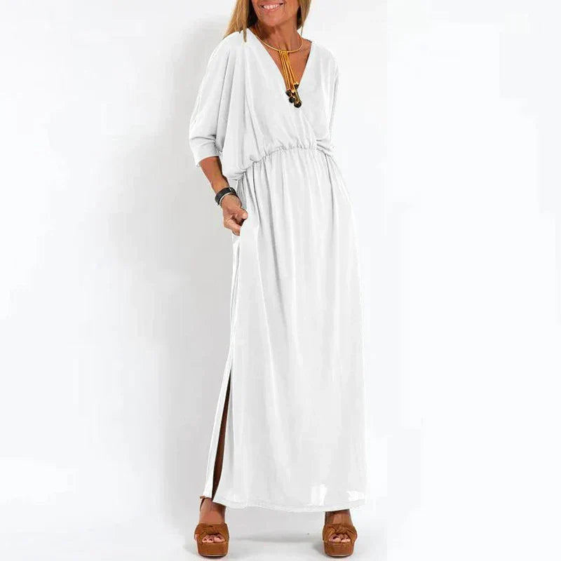 Lorina Draped Maxi Dress