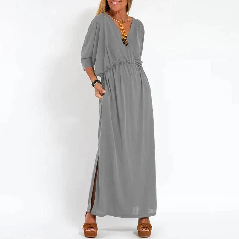 Lorina Draped Maxi Dress