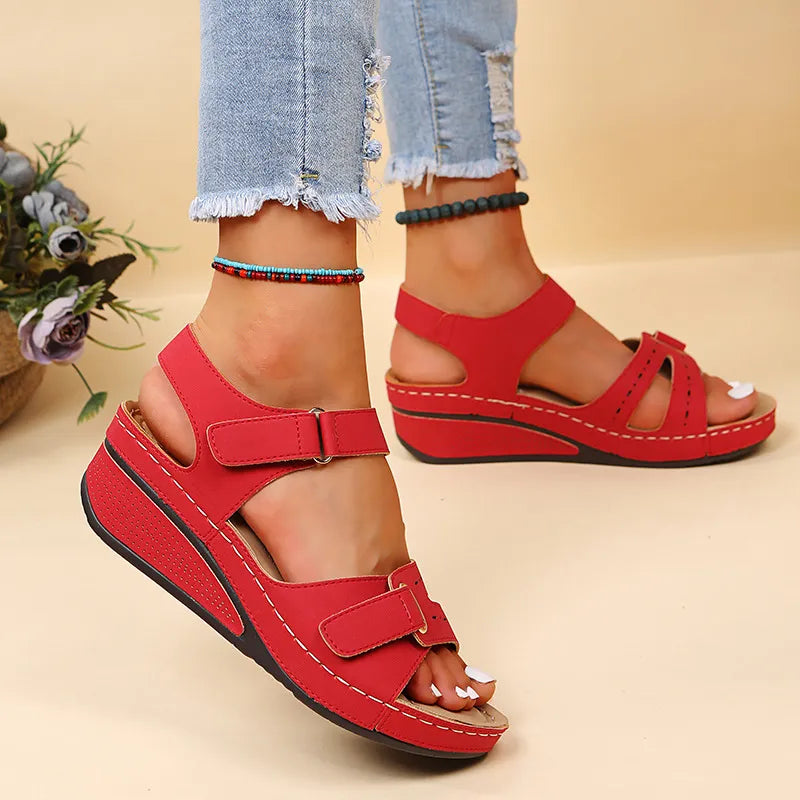 Robyn Velcro Strap Comfort Sandals