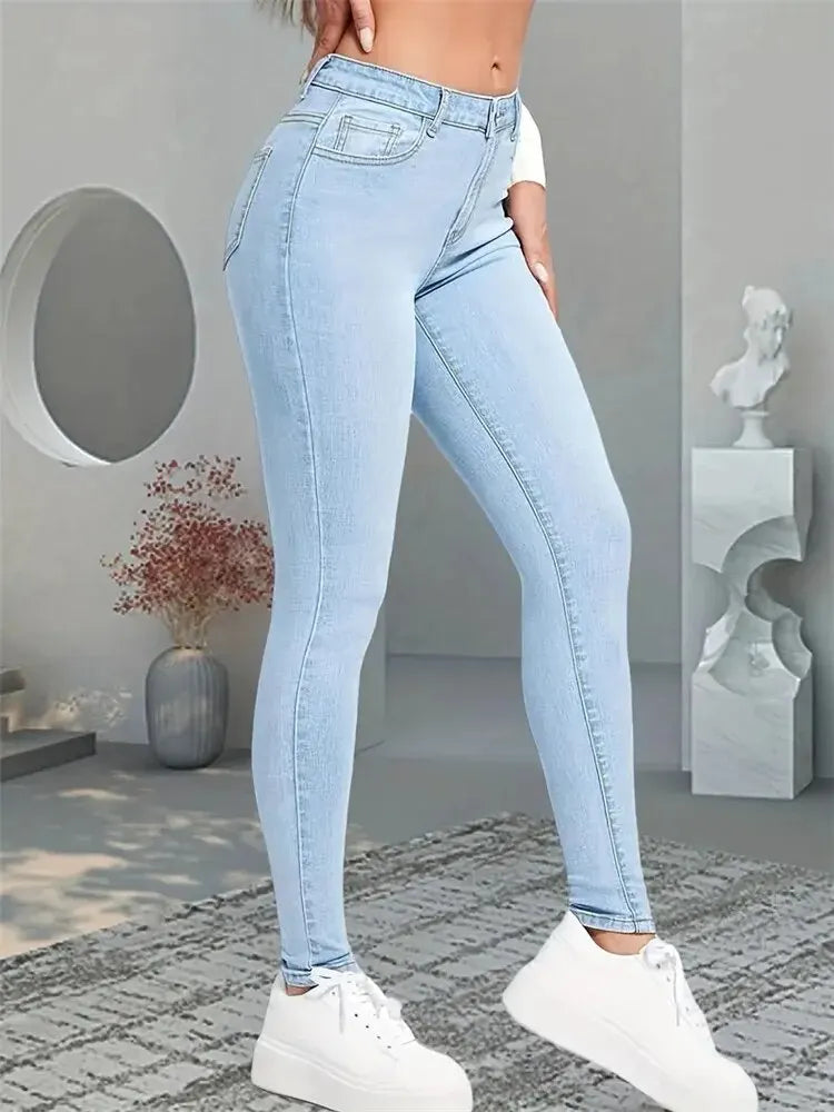 Frankie Ultra Stretch High Waisted Skinny Jeans