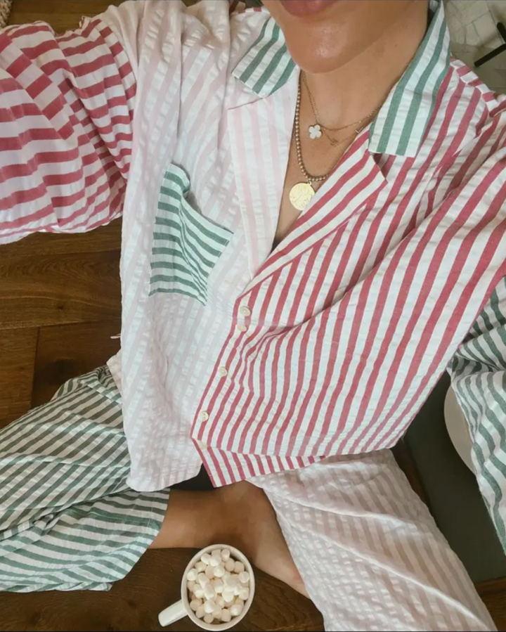 Hattie Stripe Pyjama Set