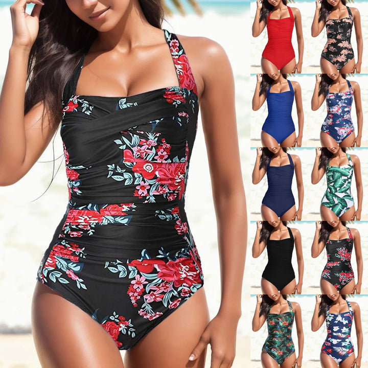 Leva Ruched One Piece Swimsuit