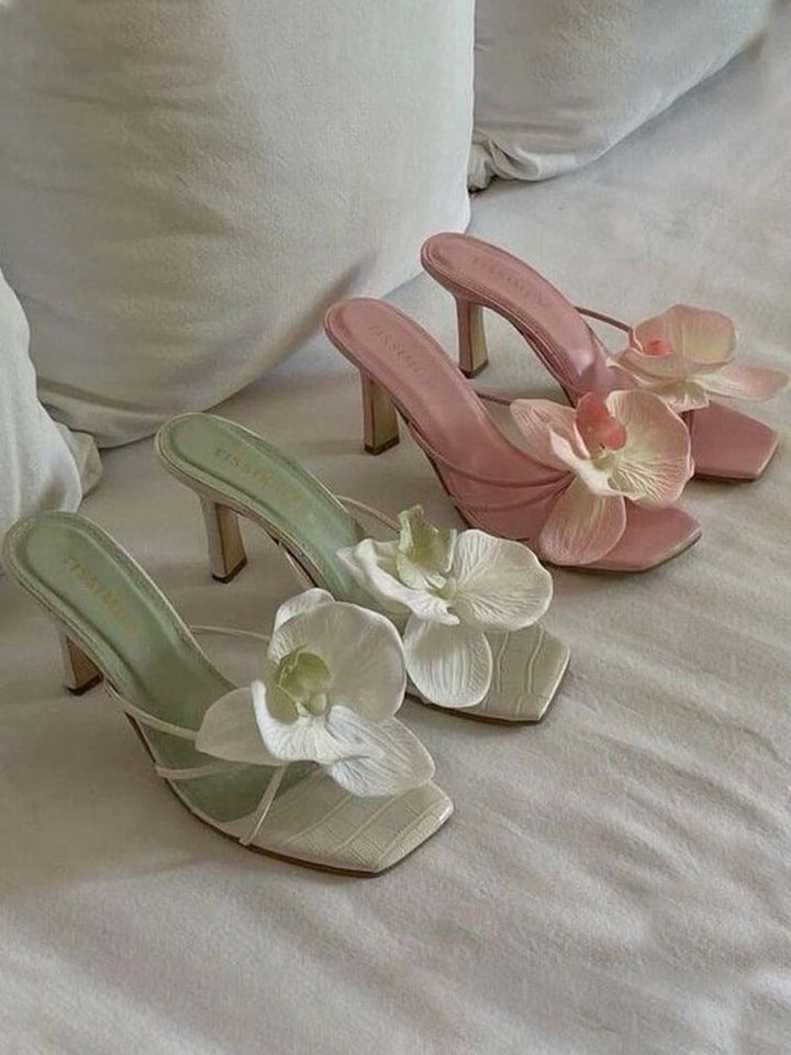 Flower Heels