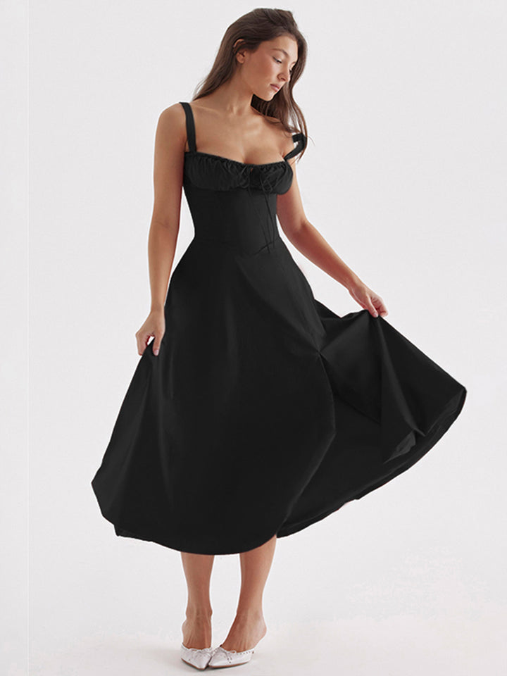 Eloise Bustier Midi Dress