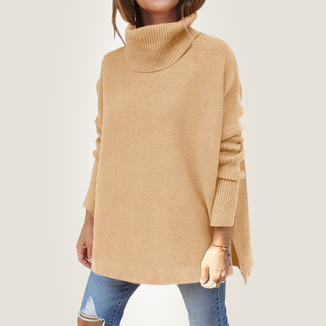 Verity Relaxed Fit Turtleneck Jumper