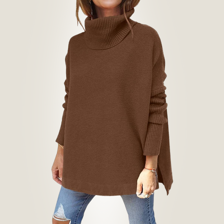 Verity Relaxed Fit Turtleneck Jumper