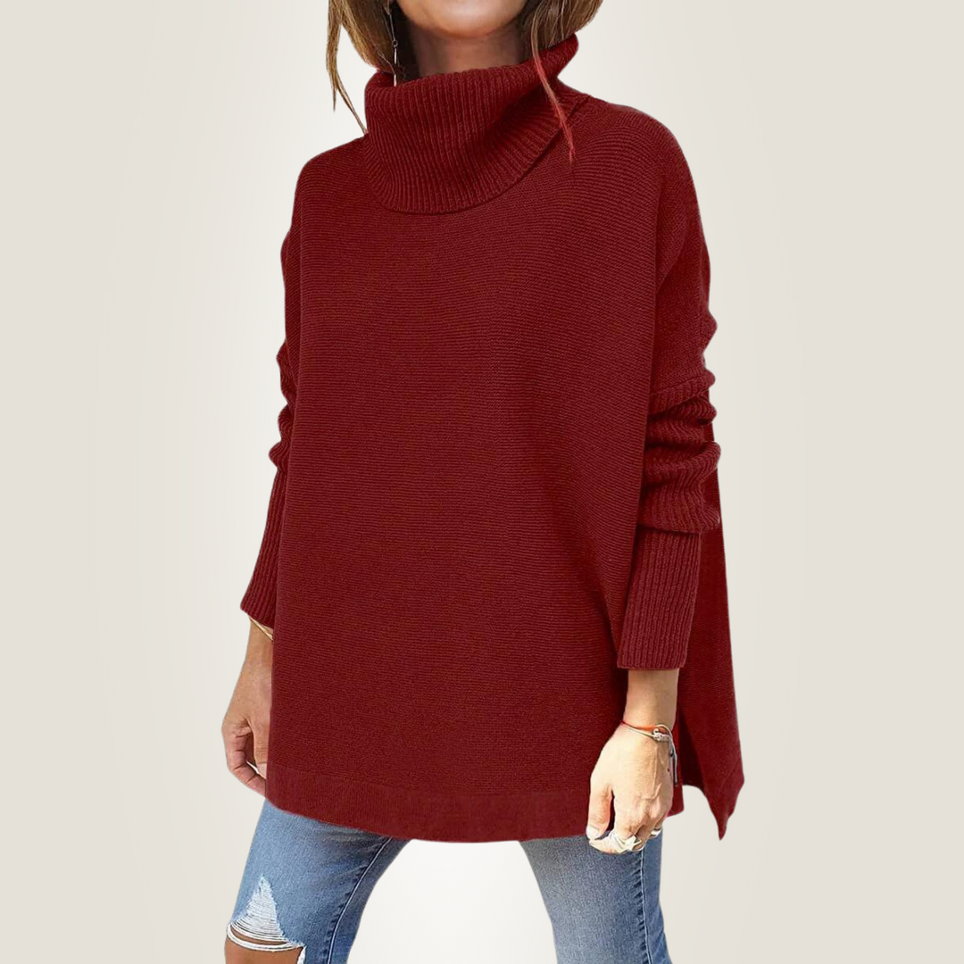 Verity Relaxed Fit Turtleneck Jumper