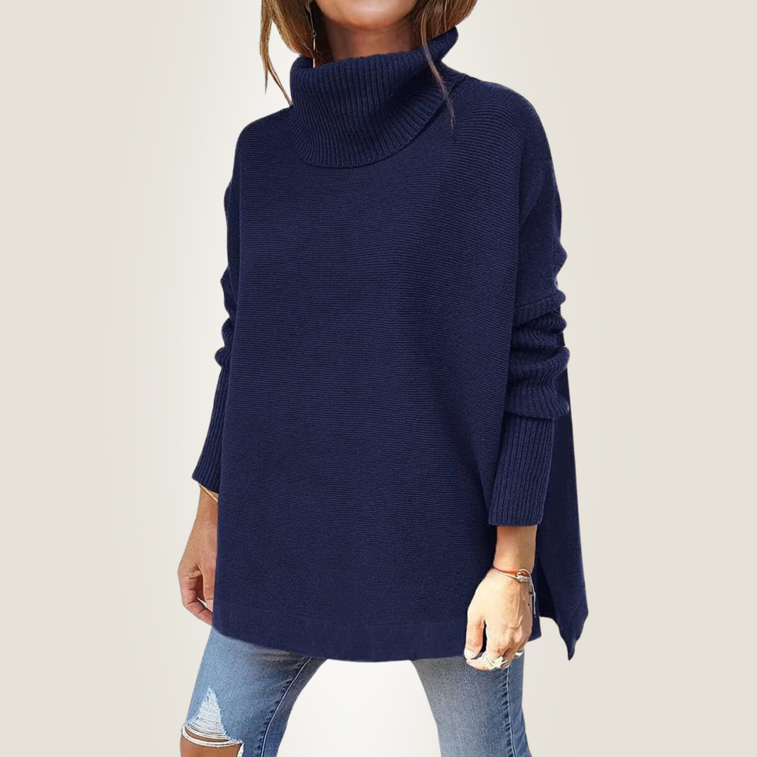 Verity Relaxed Fit Turtleneck Jumper