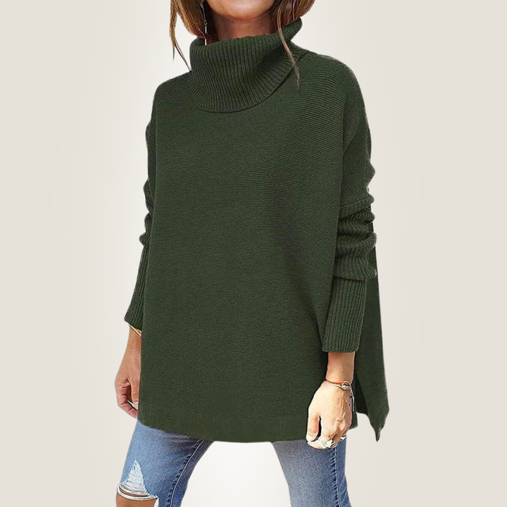 Verity Relaxed Fit Turtleneck Jumper