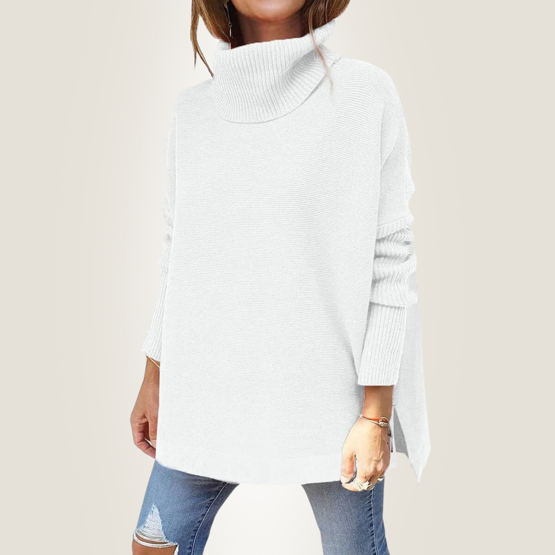 Verity Relaxed Fit Turtleneck Jumper