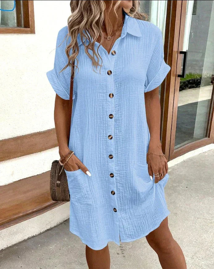 Ellison Lightweight Shirt Dress