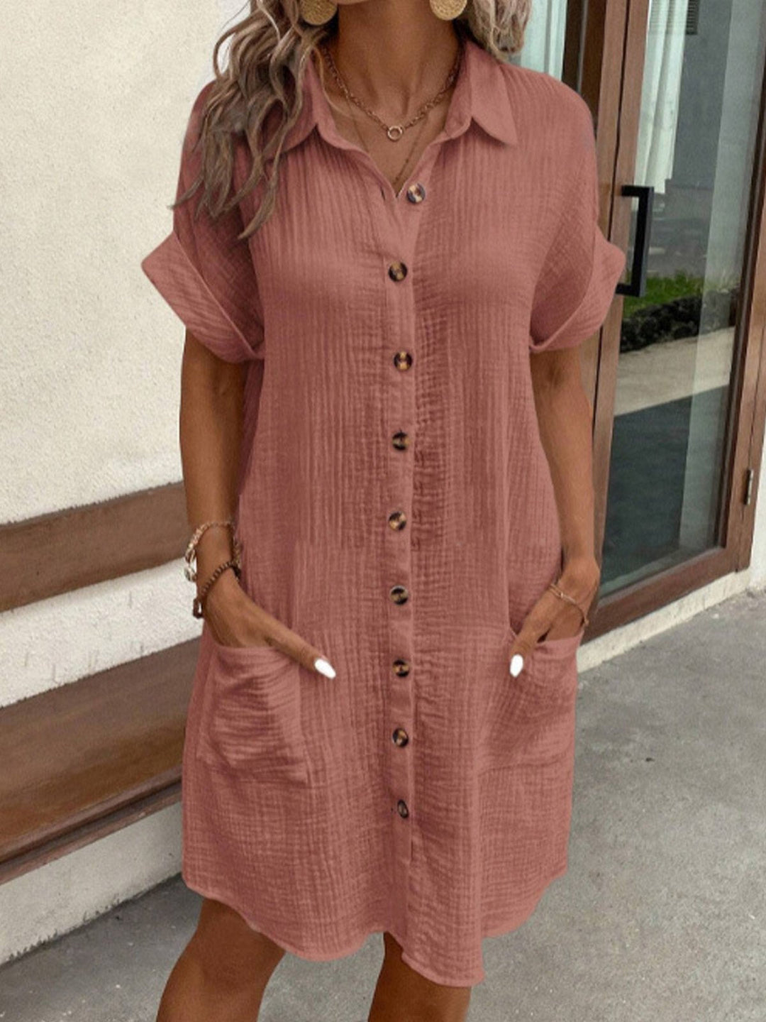 Ellison Lightweight Shirt Dress