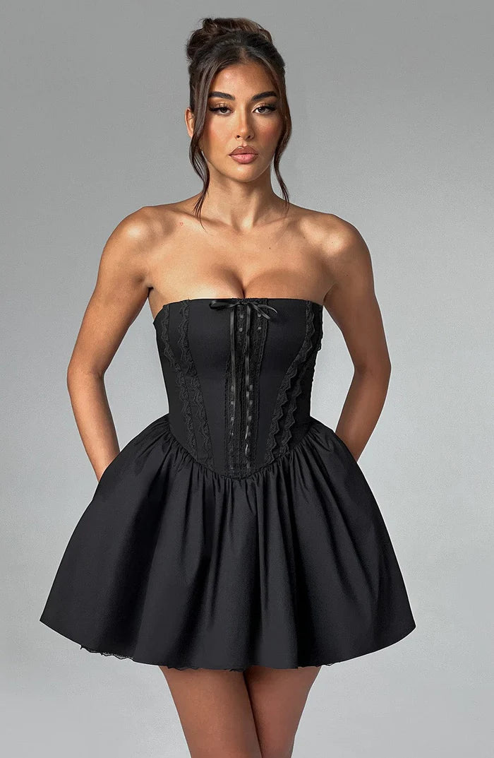 Zimi Strapless Corset Mini Dress