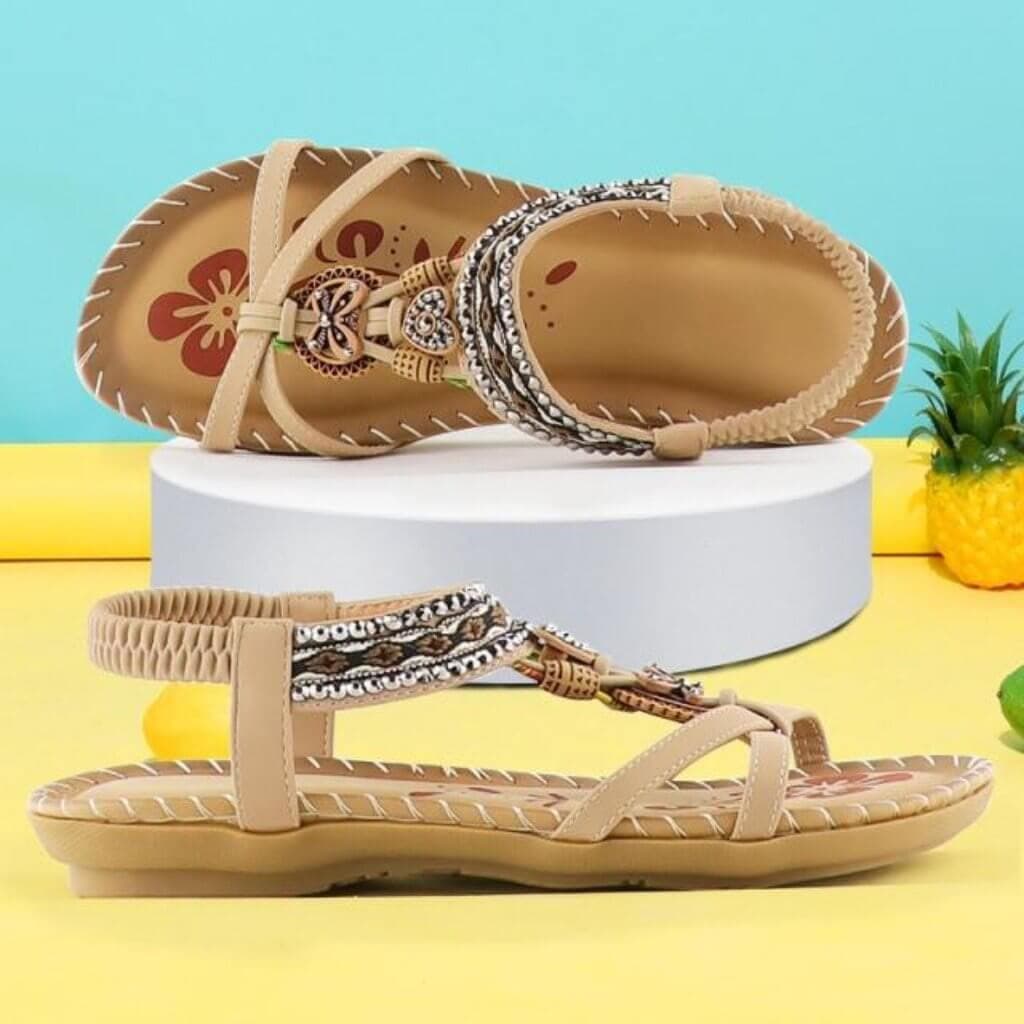 Nix Beaded Sandals