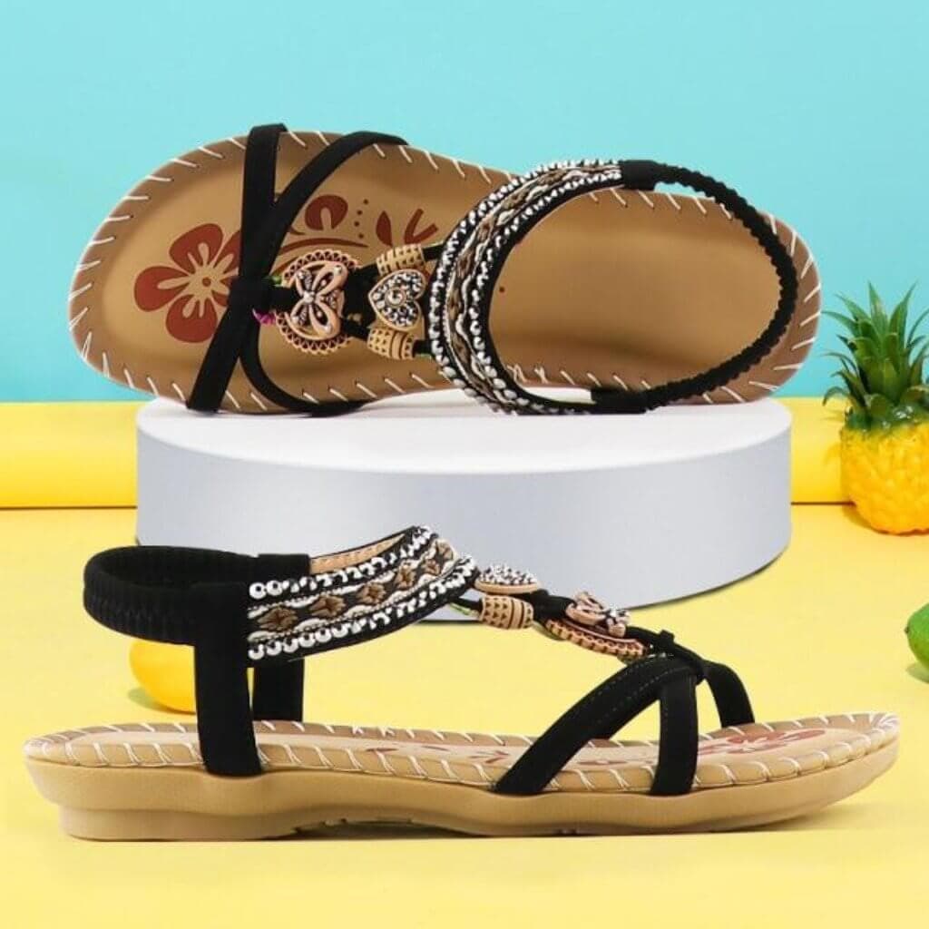 Nix Beaded Sandals