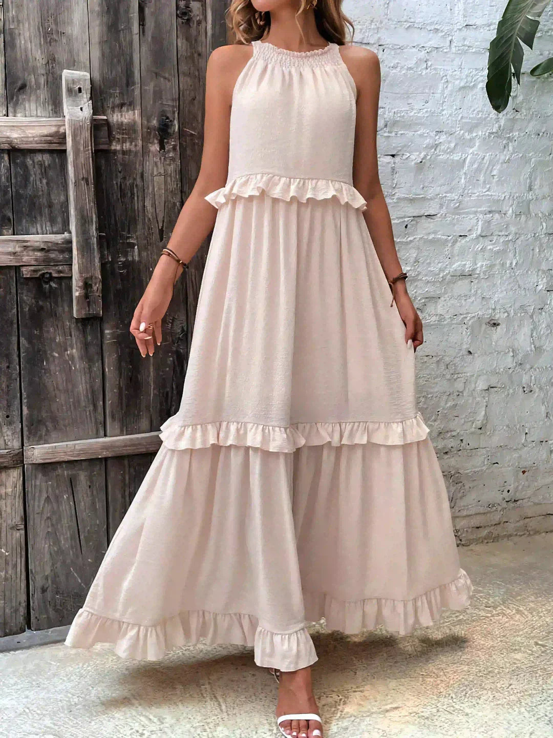 Rafa Tiered Ruffle Maxi Dress