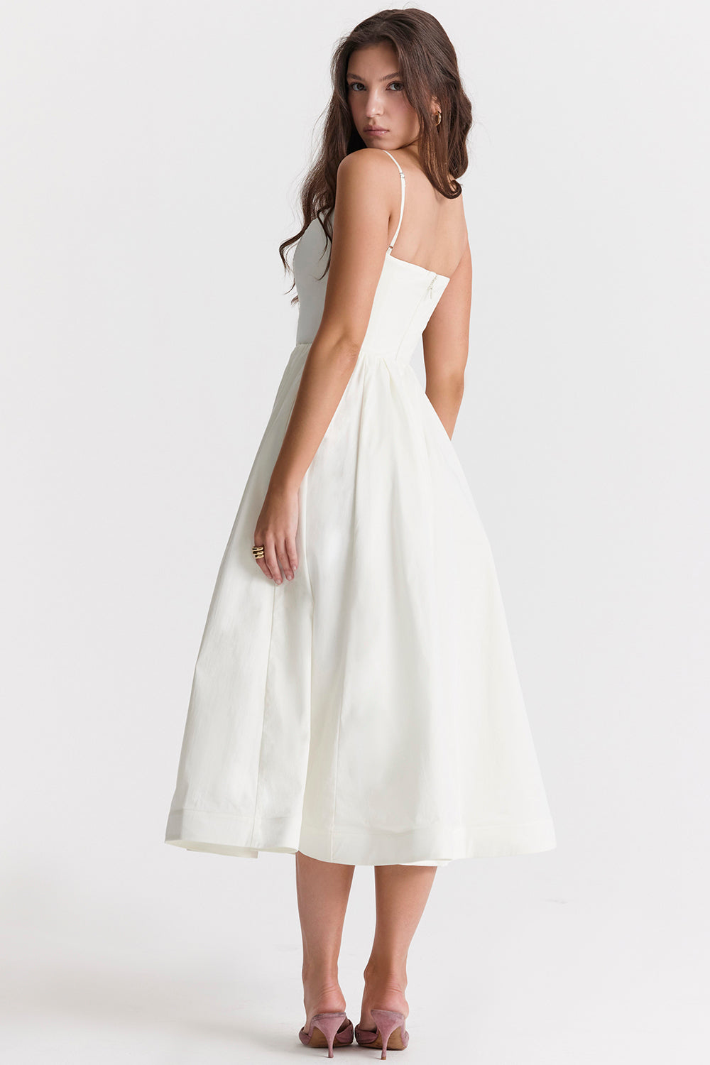 Delaney A-Line Midi Dress