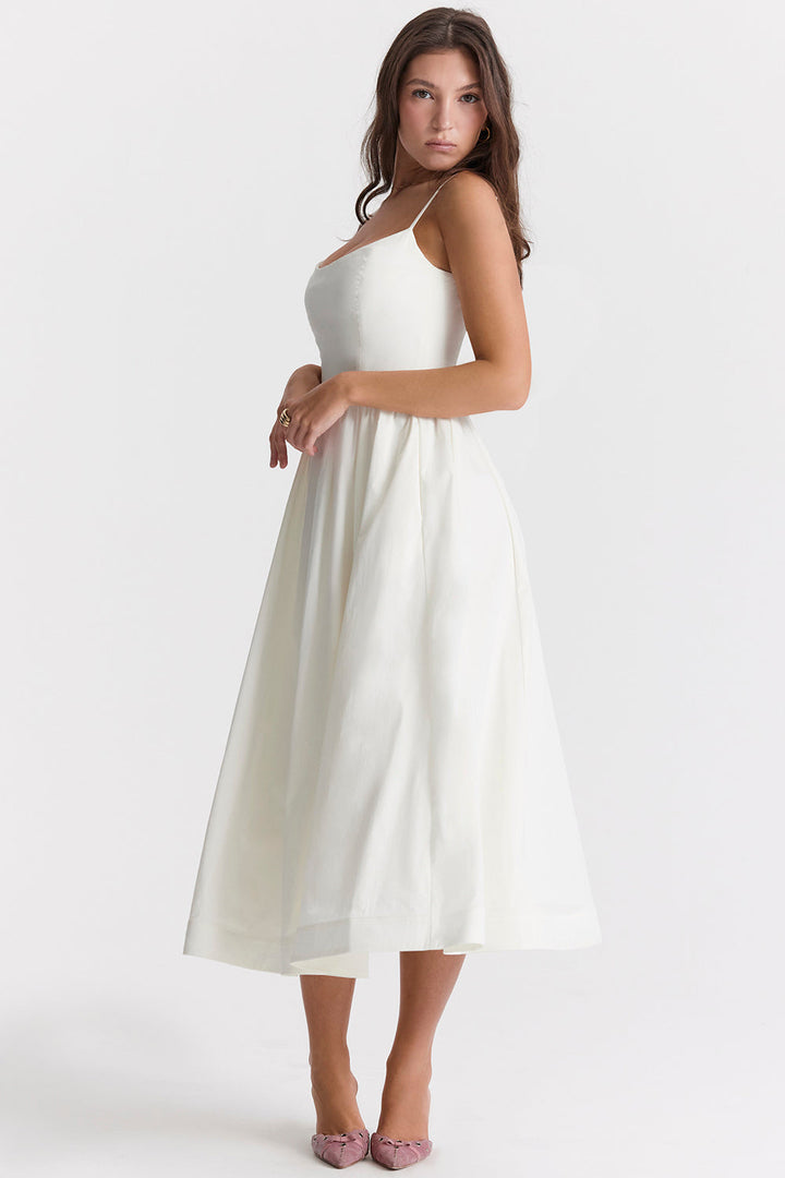 Delaney A-Line Midi Dress