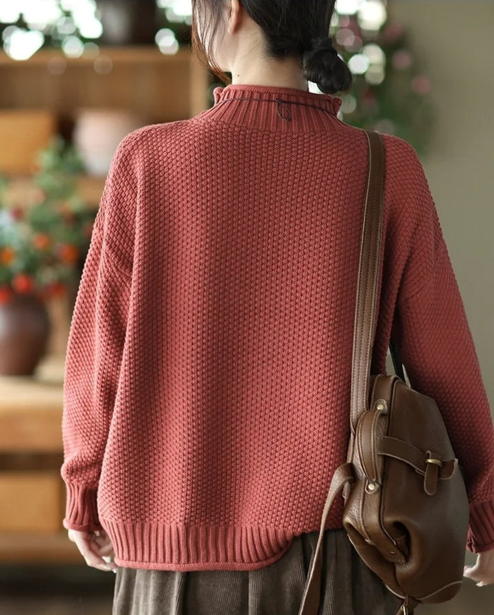 Wren High Neck Knit Jumper