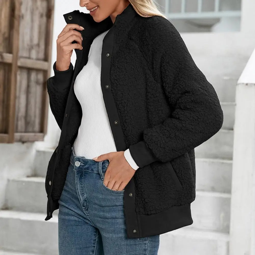 Harper Sherpa Fleece Teddy Jacket