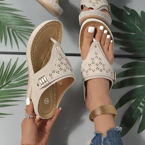 Alanya Supportive Slip On Sandals