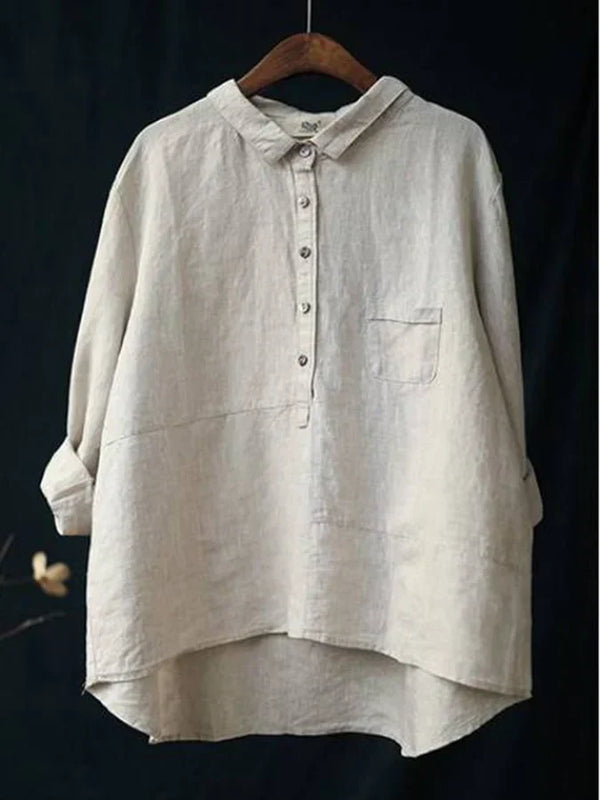 Adair Lightweight Half Button Placket Shirt