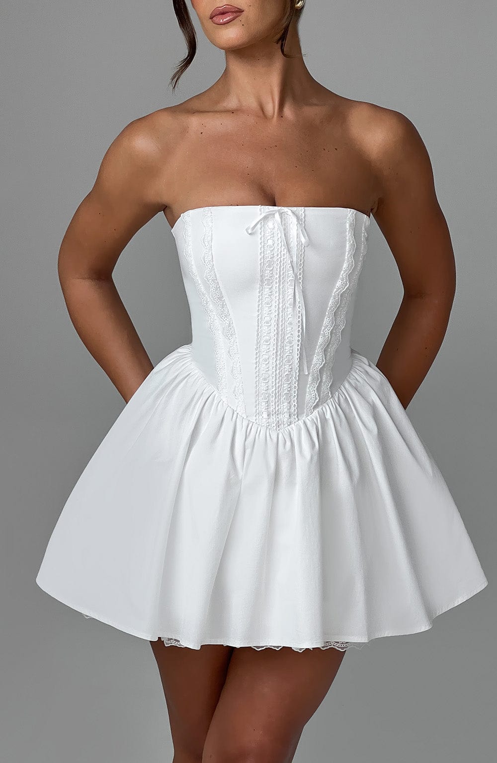 Zimi Strapless Corset Mini Dress