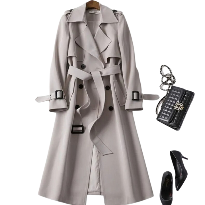 Elodie Elegant Trench Coat