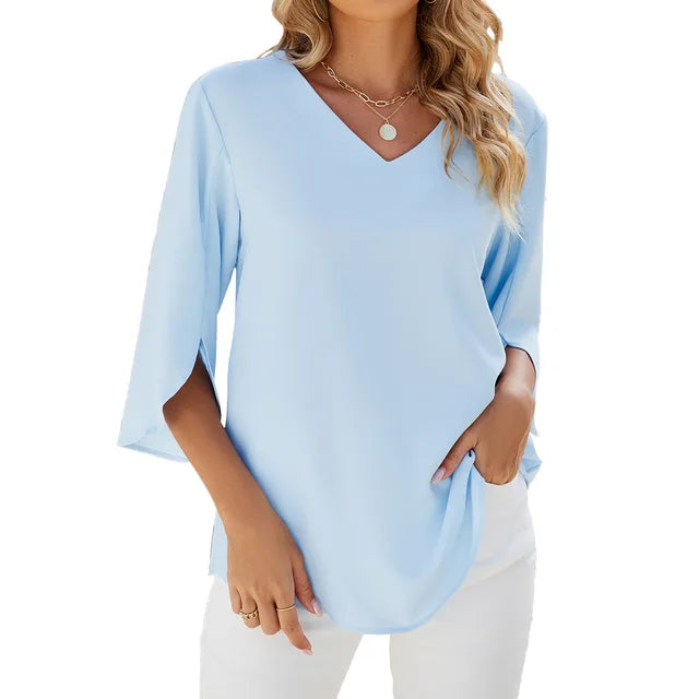 Lyric V-Neck Blouse