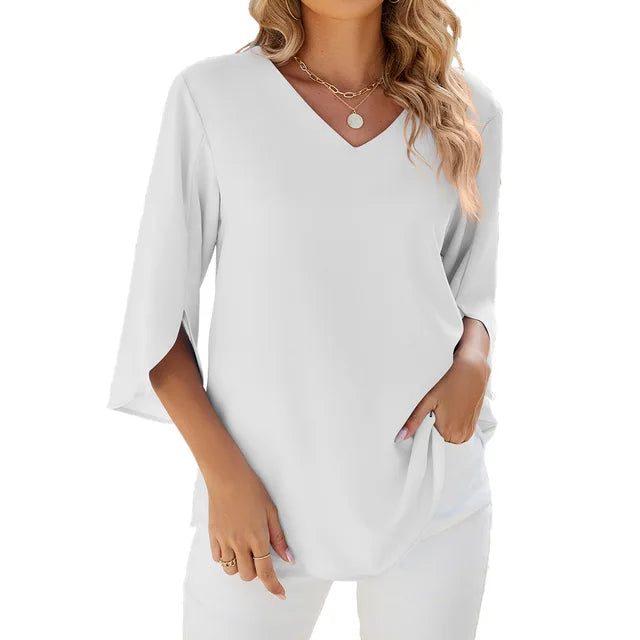 Lyric V-Neck Blouse