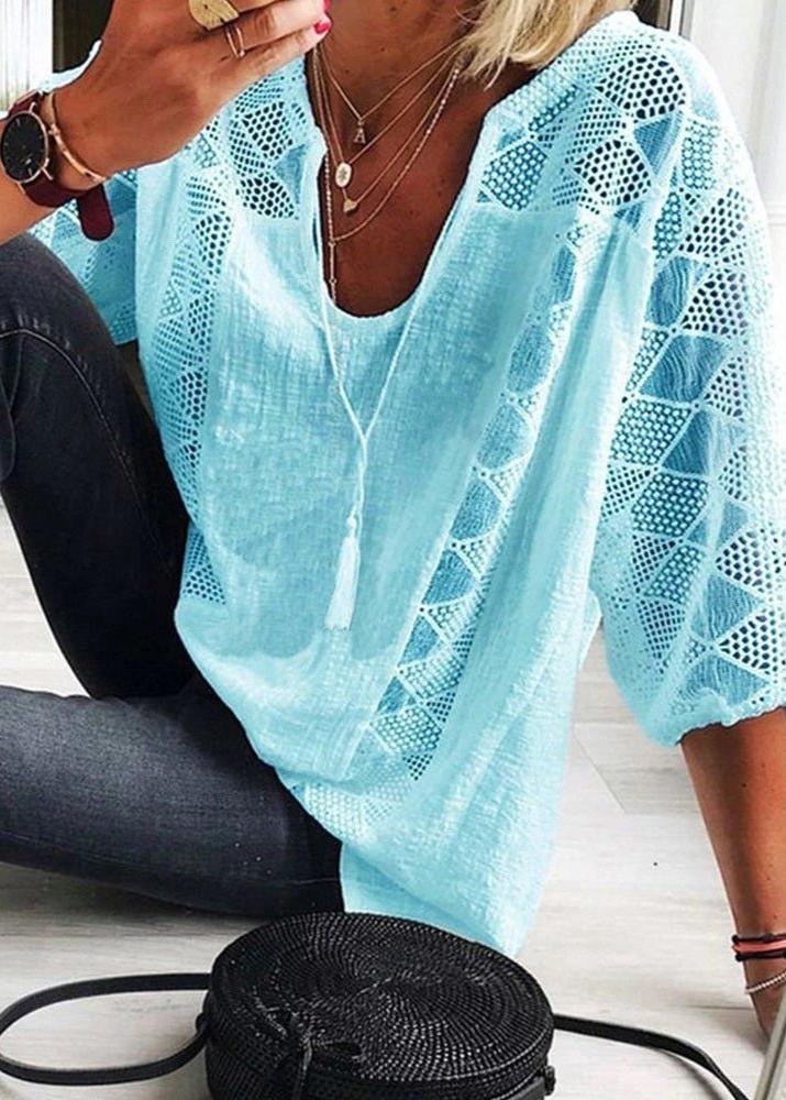 Perrin Lightweight Boho Blouse