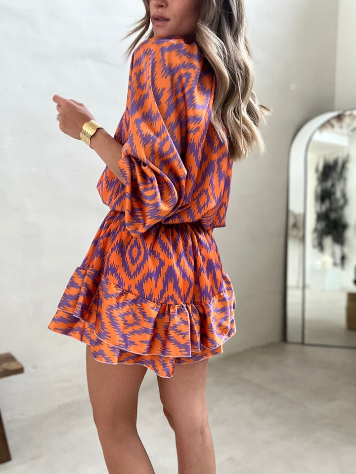 Mahli Boho Ruffled Playsuit