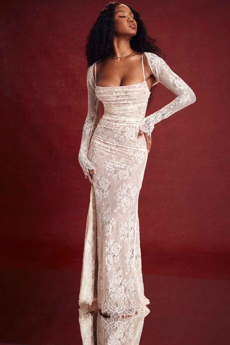 Sundara Lace Corset Maxi Dress