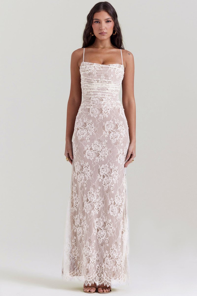 Sundara Lace Corset Maxi Dress