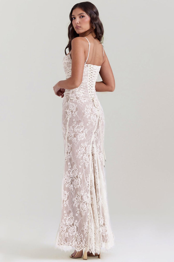 Sundara Lace Corset Maxi Dress