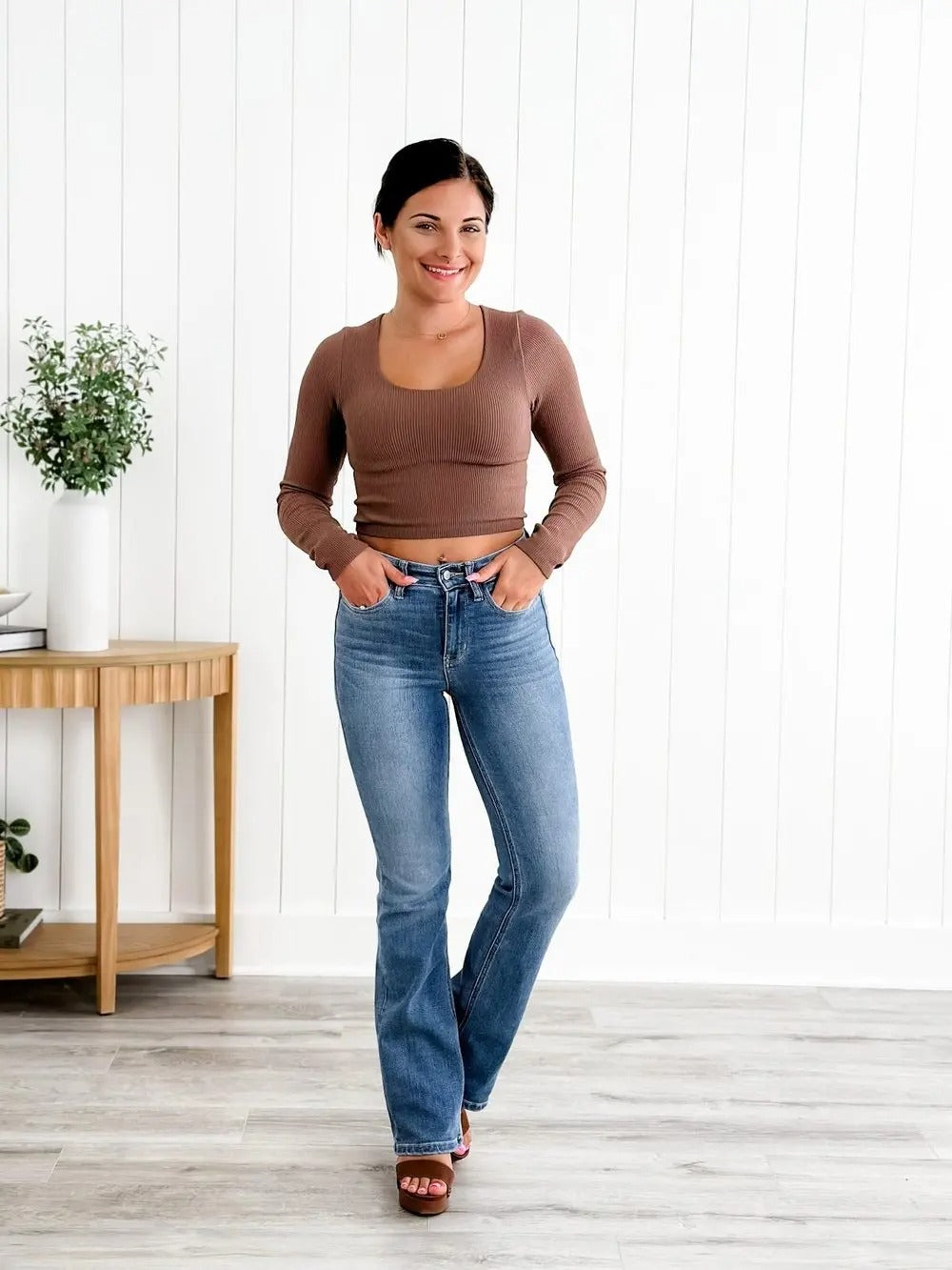 Myracle Sculpting Vintage Bootcut Jeans