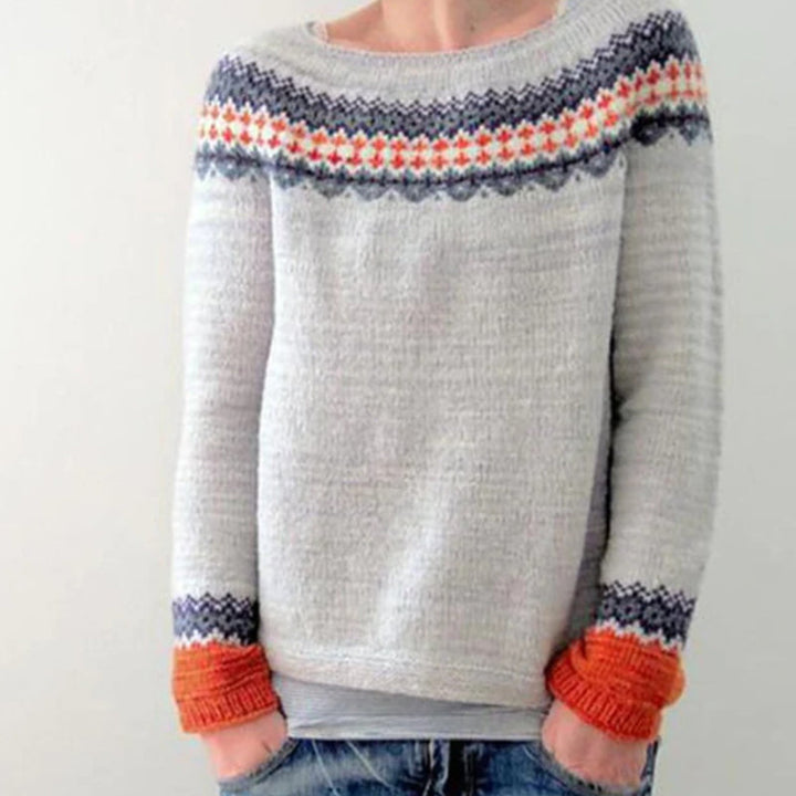 Solstice Jacquard Knit Sweater