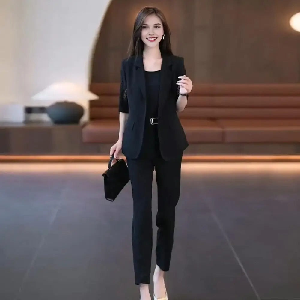 Raven 3-Piece Co-Ord Blazer Suit Set