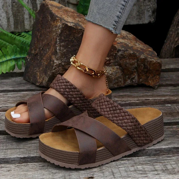 Idaho Woven Strap Sandals